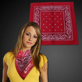 Red 22" Cotton Bandana